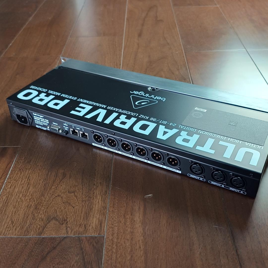 Behringer ULTRADRIVE PRO DCX2496 マルチアンプ用