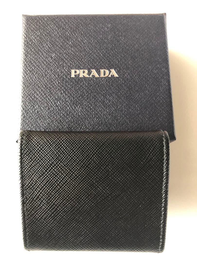 PRADA プラダ 小銭入れ 黒 正規百貨店購入 美品