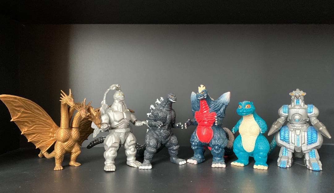 【匿名配送】HGゴジラ パート1　初版　全6種