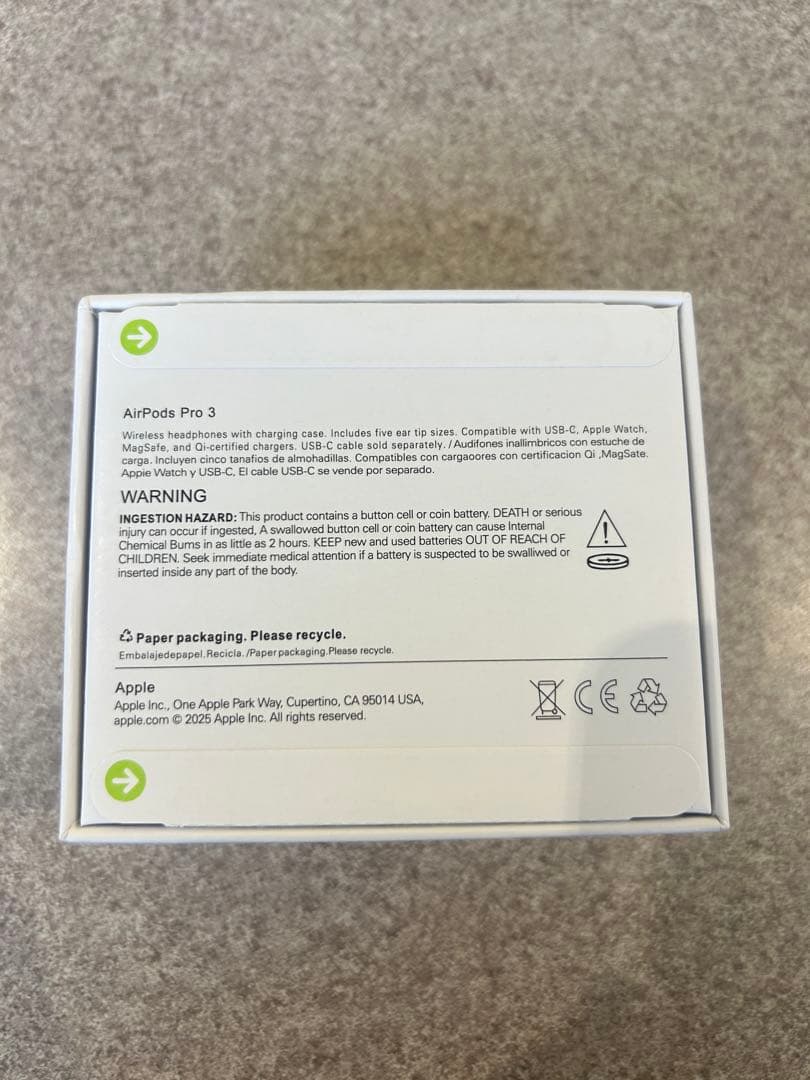 【新品未使用】Air Pods Pro 3