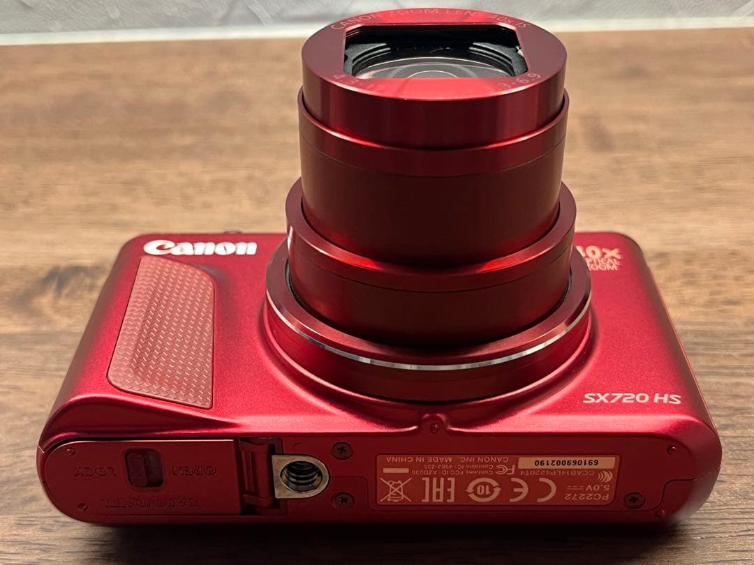 Canon Powershot SX720HS 赤色