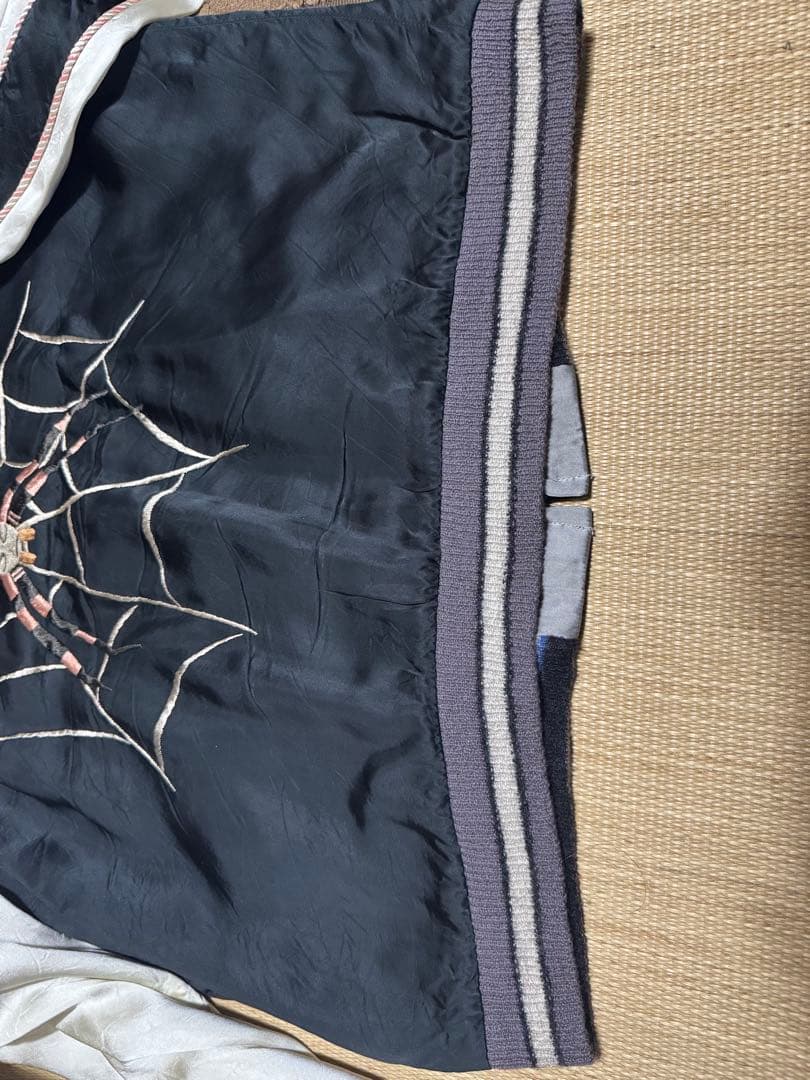 N*K様 極美品 テーラー東洋 港商 スカジャン 特大 蜘蛛 クモ