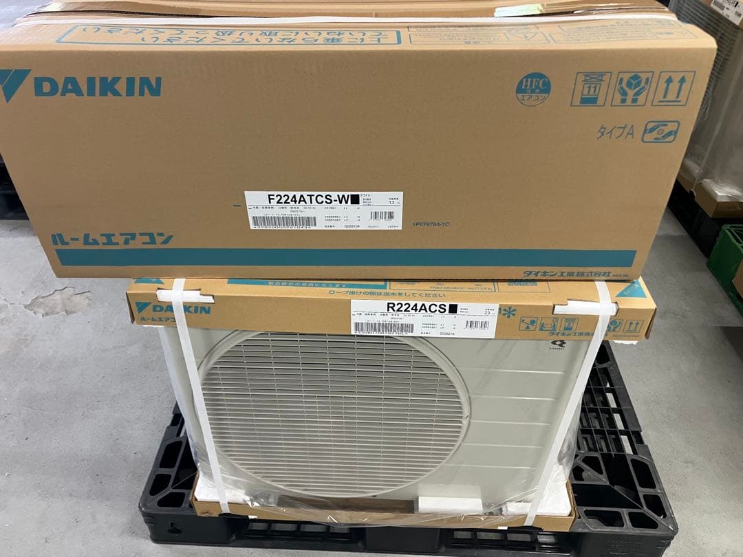 ダイキン エアコン 6畳用　本体 S224ATCS-W