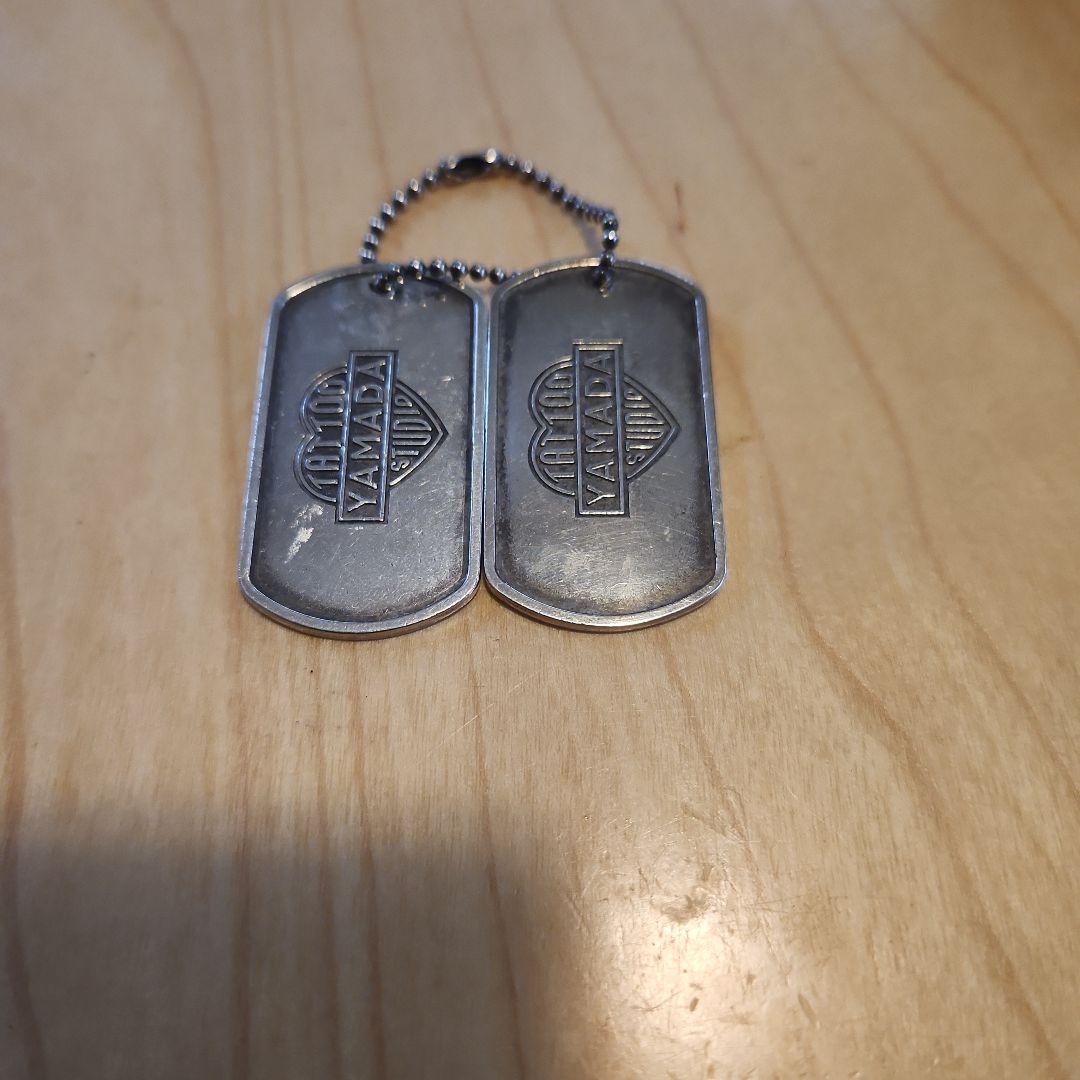 YAMADA ドッグタグキーホルダー