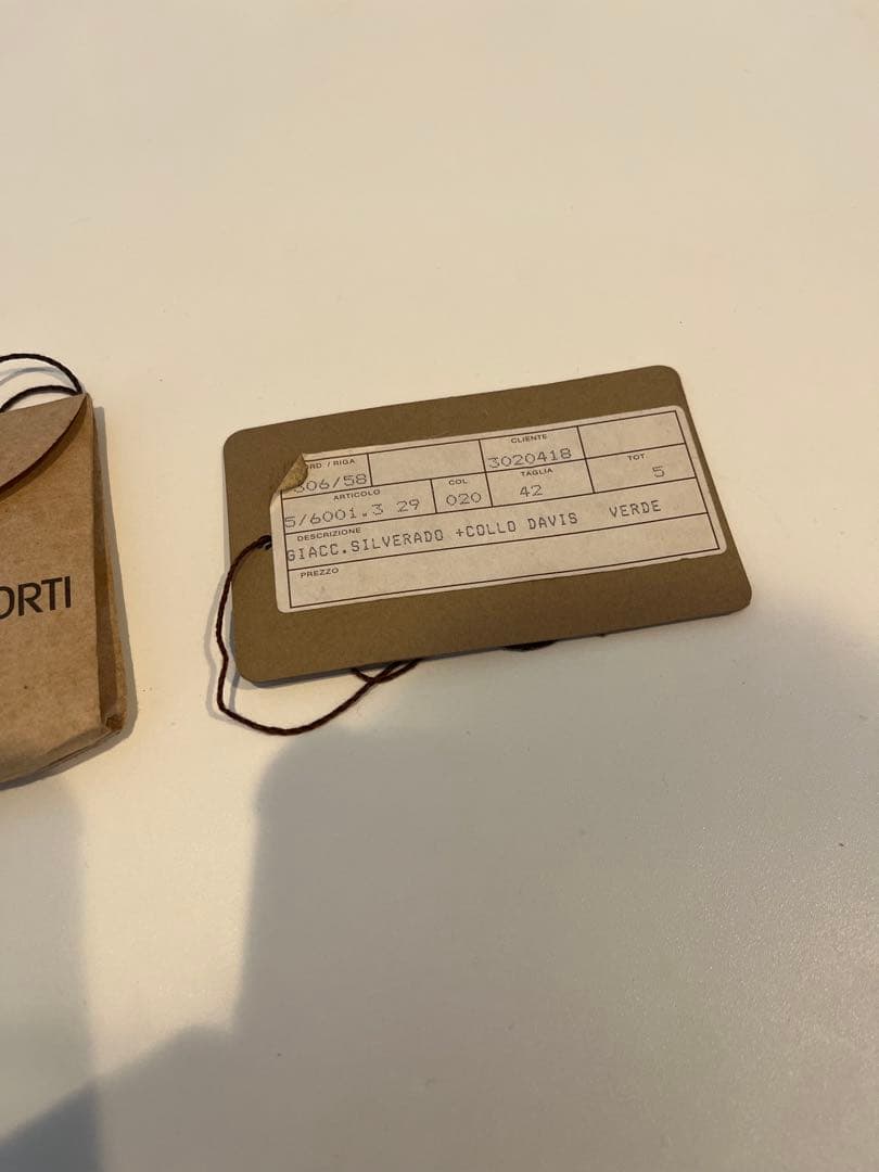 VITTORIO FORTI レザージャケット　本革　イタリア製　サイズ42