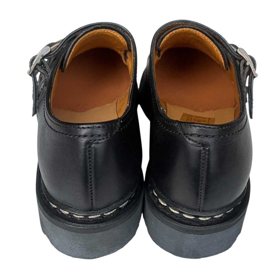 未使用級 パラブーツ UK3 VOGUE ダブルモンクストラップ 定価9.2万