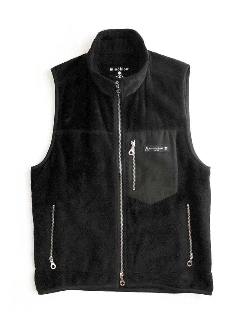 J*O様 mastermind JAPAN シルクフリースベスト M roen