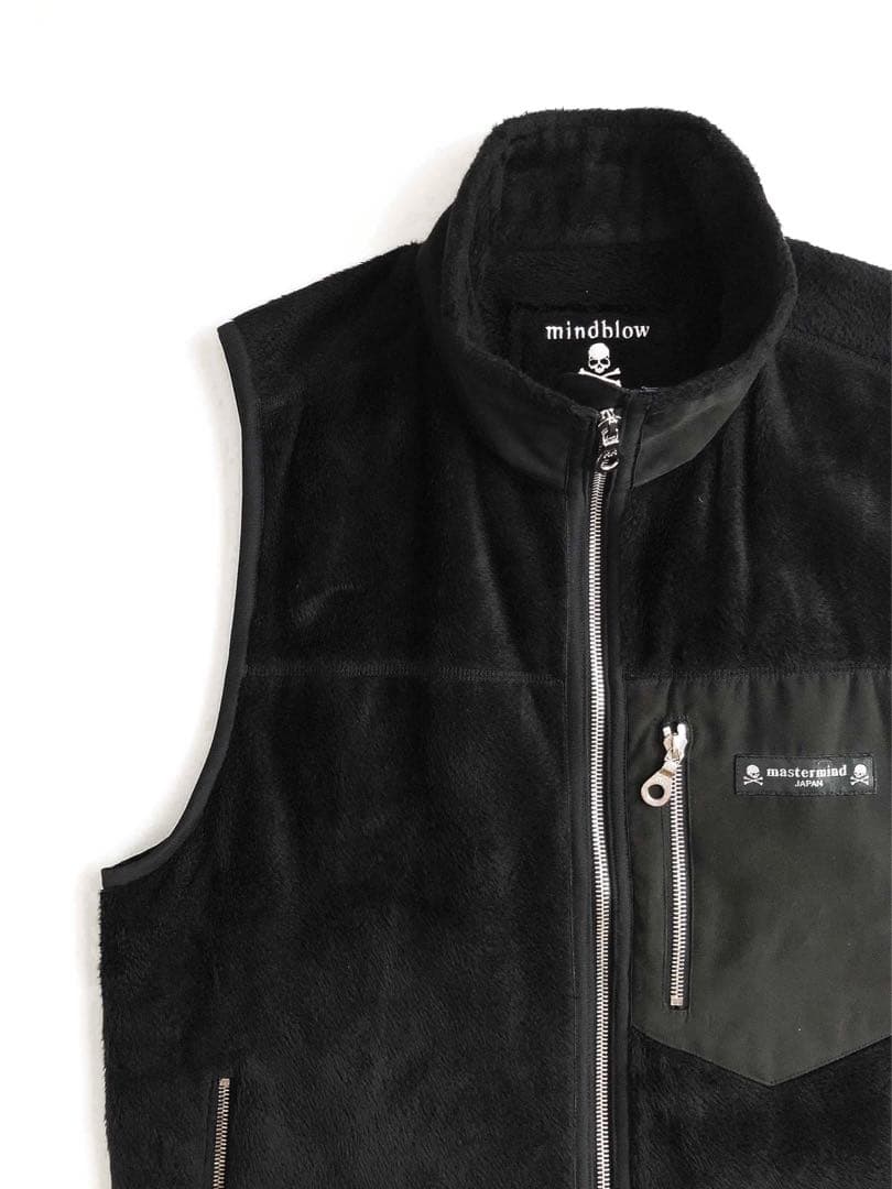 J*O様 mastermind JAPAN シルクフリースベスト M roen