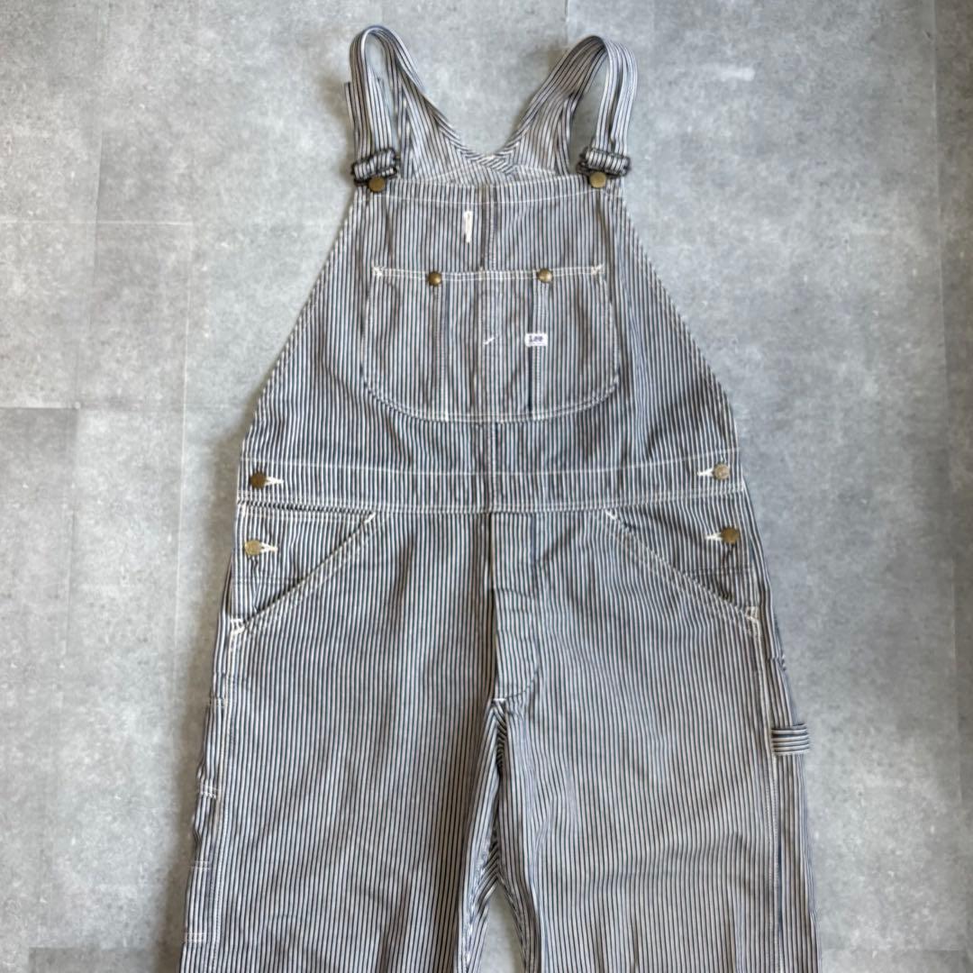 【美品】UNION MADE BY Lee リー ヒッコリー オーバーオール
