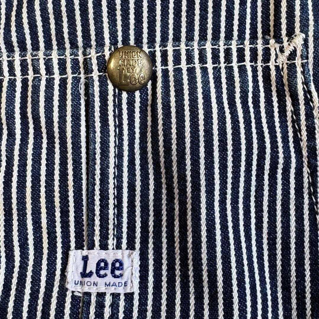 【美品】UNION MADE BY Lee リー ヒッコリー オーバーオール