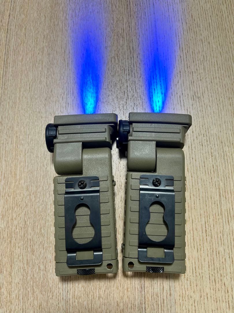 米軍放出品 デッドストック 新型STREAMLIGHT LED 懐中電灯 2台