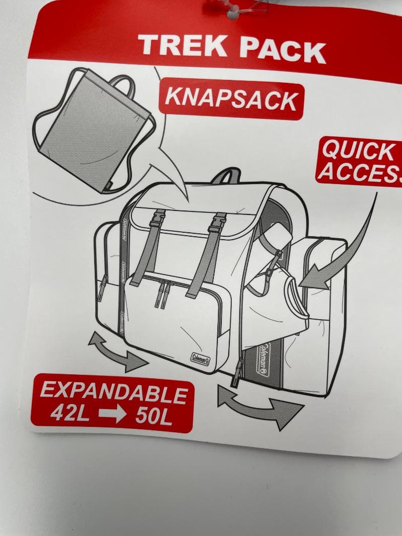 Coleman コールマン 大容量リュック トレックパック ODE