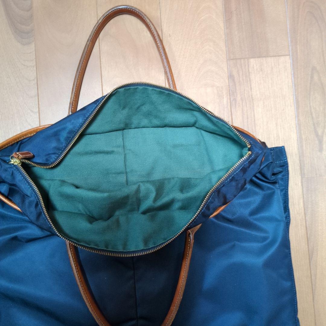 【週末迄限定特別セール】フェリージ　Felisi ナイロン×レザー トートバッグ