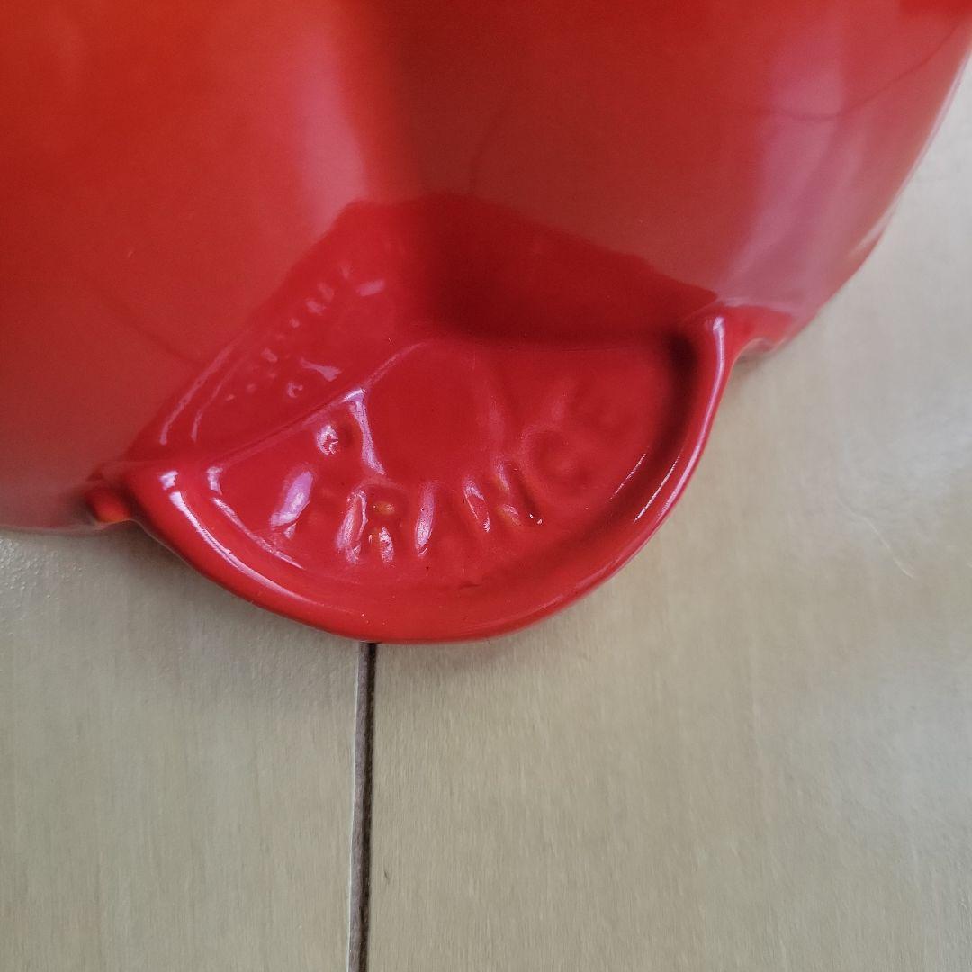 ル・クルーゼ　パンプキン型　両手鍋