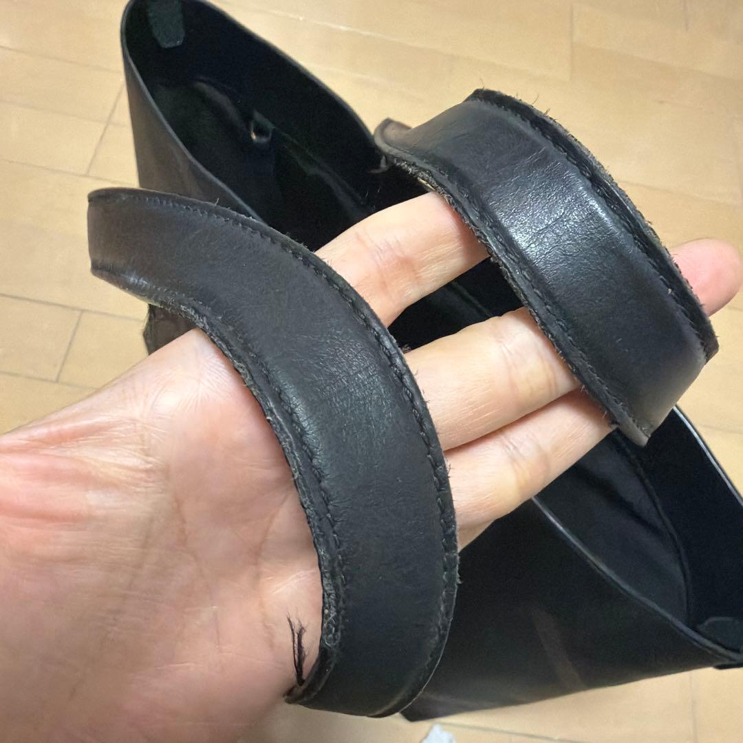 dunhill ダンヒル　ブラック トートバッグ　ロゴバッグ