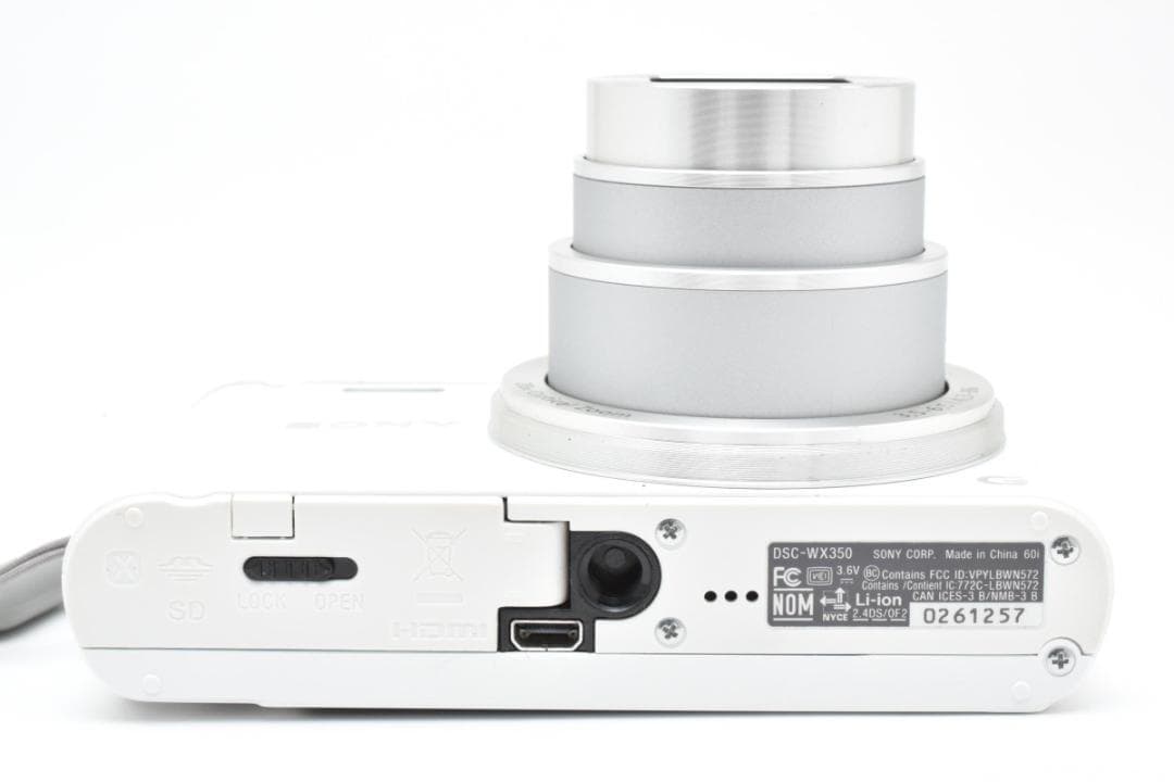 ■ 美品 ■ソニー　SONY Cyber-shot DSC-WX350 ホワイト