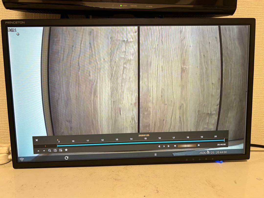 アナログ防犯カメラ一式セット(レコーダー カメラ1台 ACアダプター)