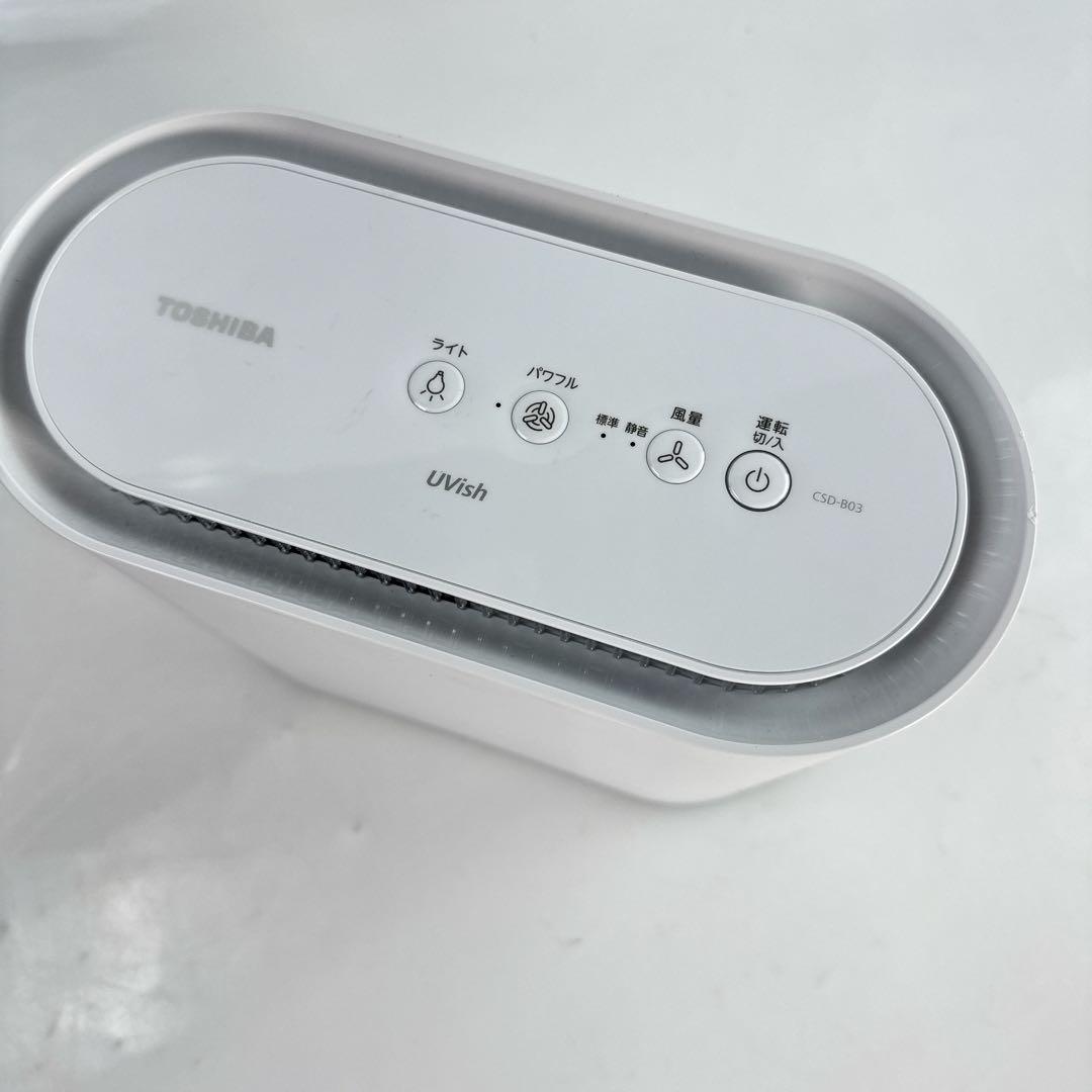 TOSHIBA CSD-B03Wウィルス抑制・除菌脱臭用 UV-LED光触媒装置