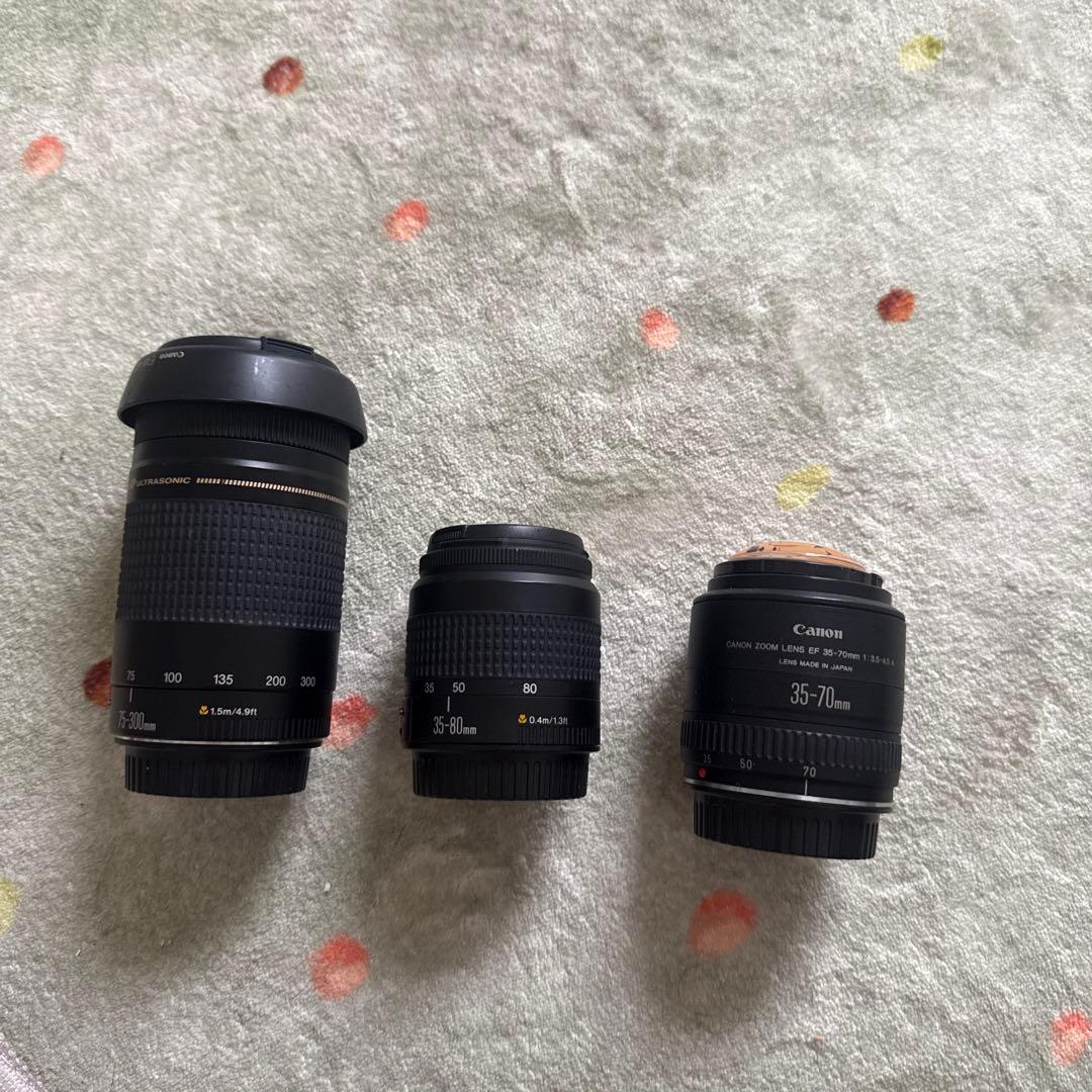 【Canon EOS 80D ボディ】+ 無料おまけレンズ3本セット