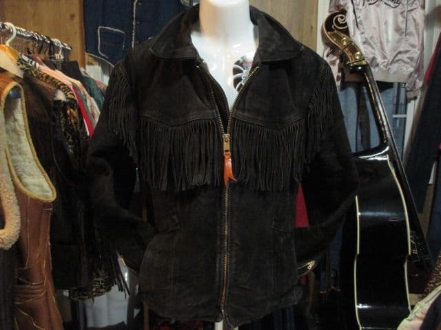 ヴィンテージ BRANDED GARMENTS フリンジスエードレザージャケット