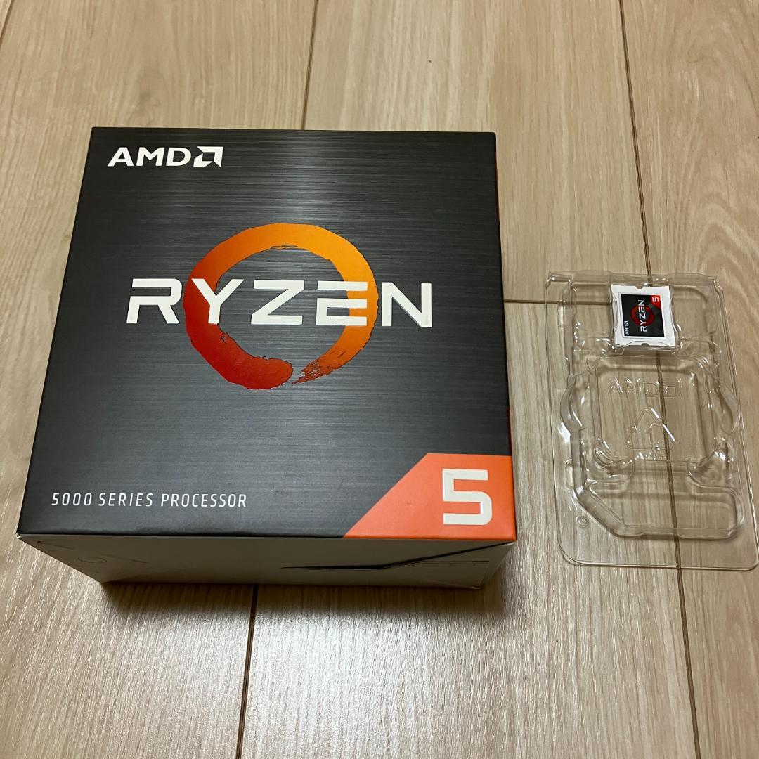 AMD Ryzen 5 5600X 付属クーラー未使用