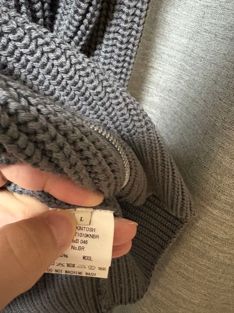 MACKINTOSH crafted by BATONER ドライバーズニット