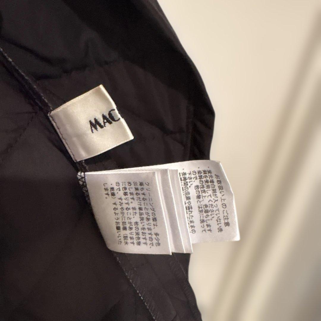 Machattt 黒いキルティングフレアスカート 新品未使用