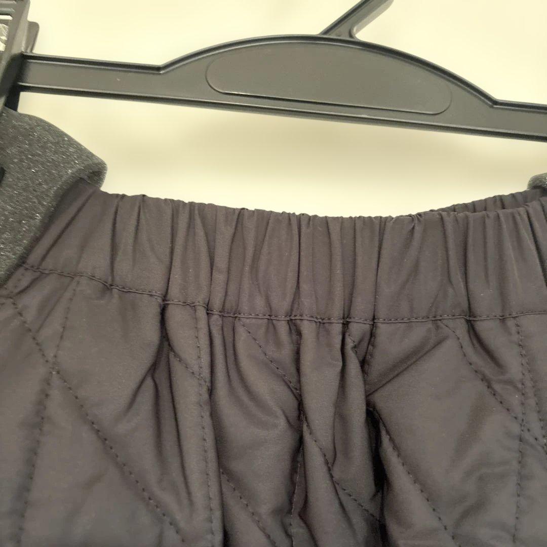 Machattt 黒いキルティングフレアスカート 新品未使用