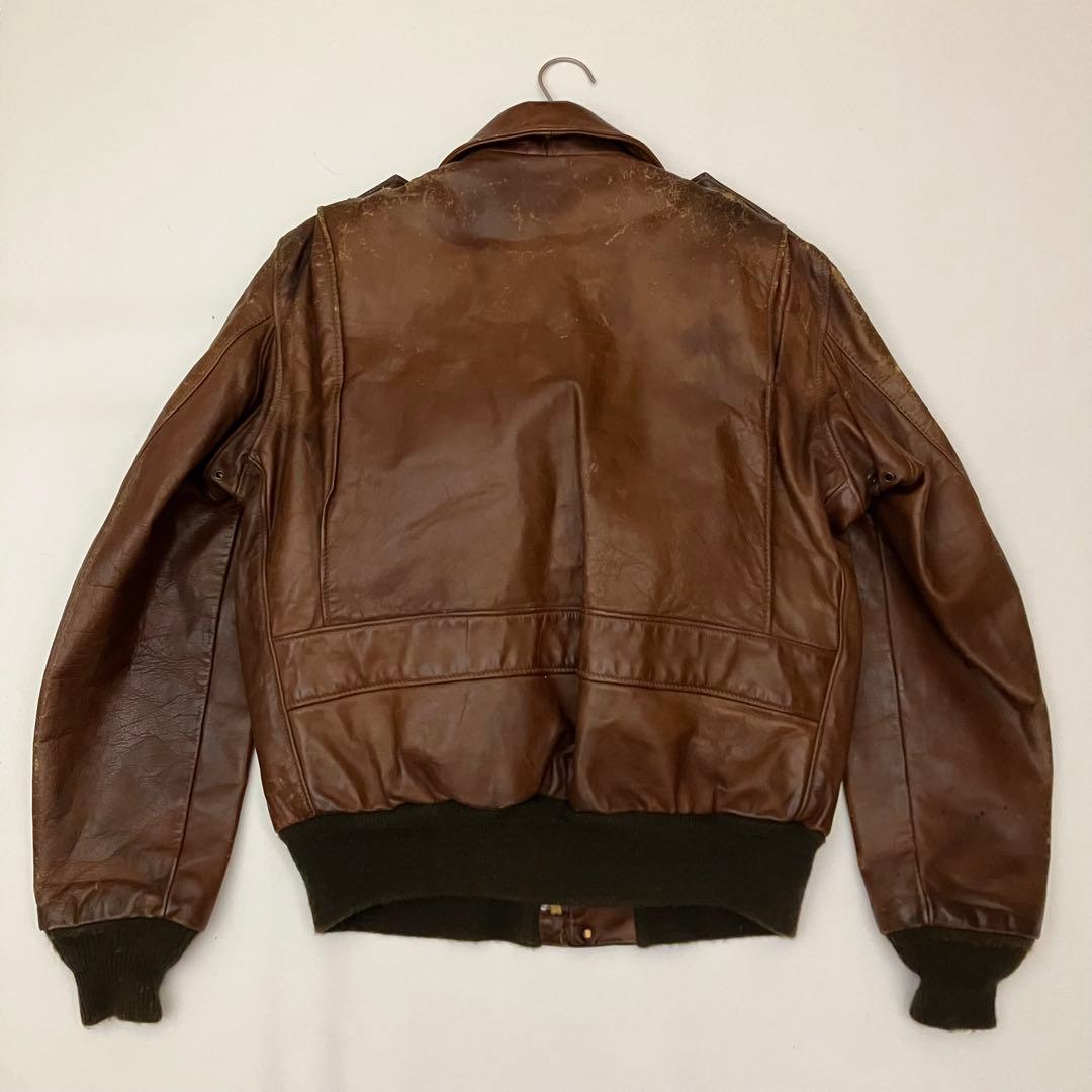 ✨ヴィテージ✨schott レザージャケット　G1 ボアライナー　ブラウン