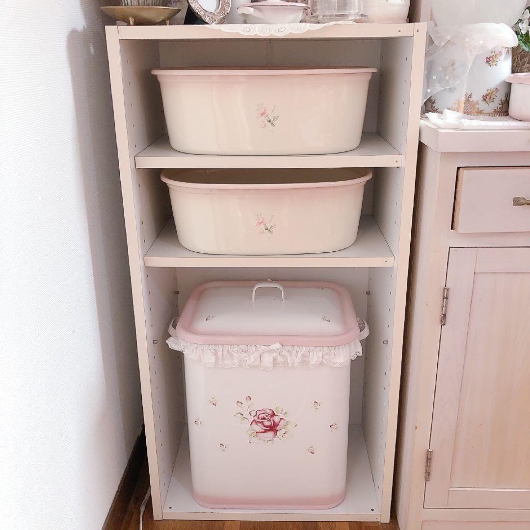 kikochi☆様 ①箱付新品 琺瑯ウォッシュタブ 洗い桶 プランドパリ