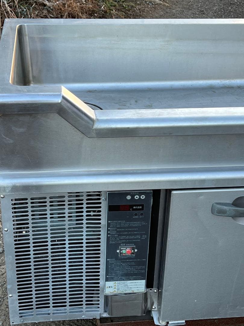 ホシザキ舟形シンク付台下冷蔵庫・RW-120SNC