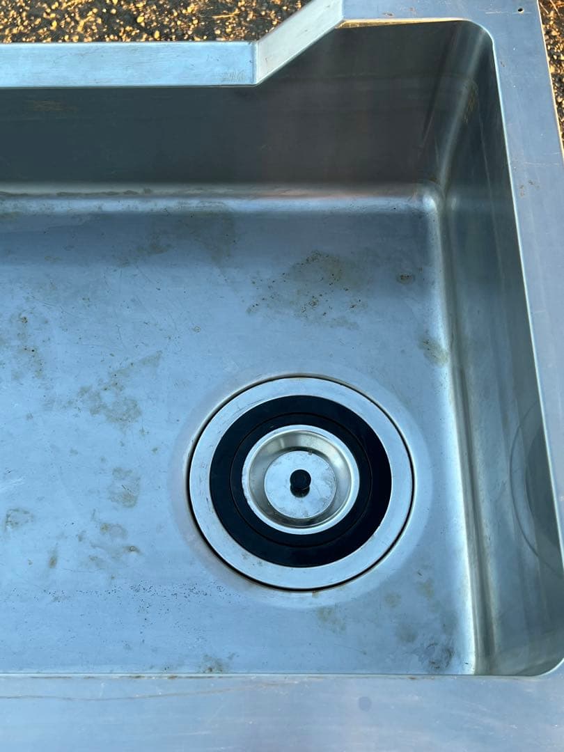 ホシザキ舟形シンク付台下冷蔵庫・RW-120SNC