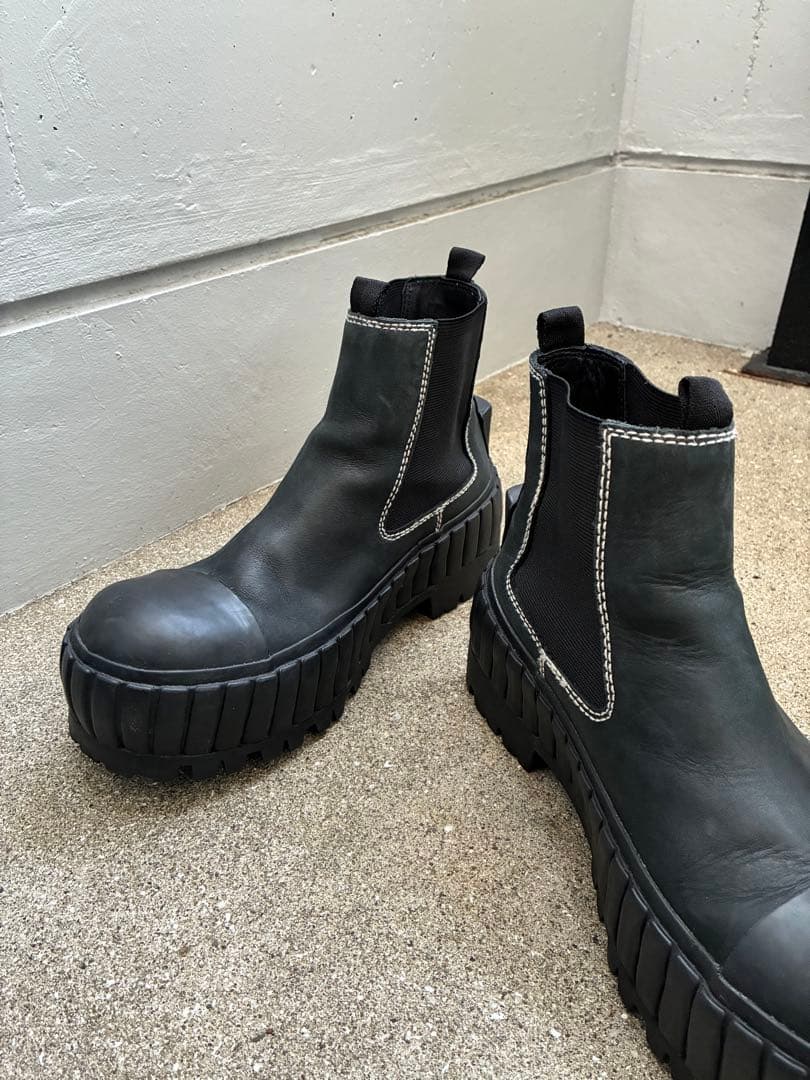 ＭＭ６　38 サイドゴアブーツ 厚底