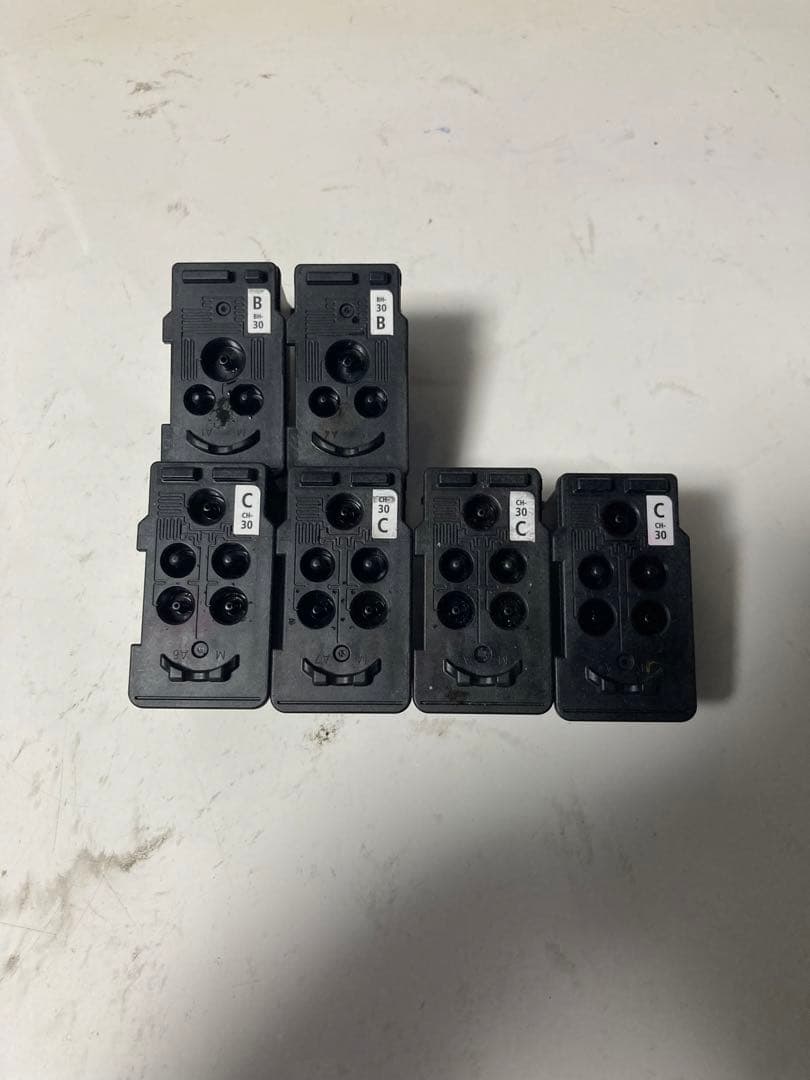 【使用済み】Canon プリンター 純正インクカートリッジ 74個セット