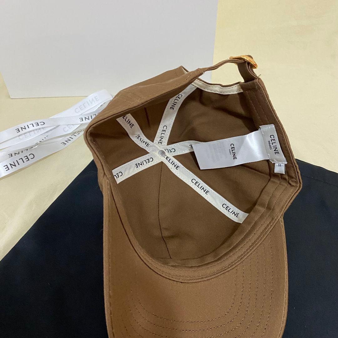 CELINE セリーヌ ロゴ キャップ 帽子