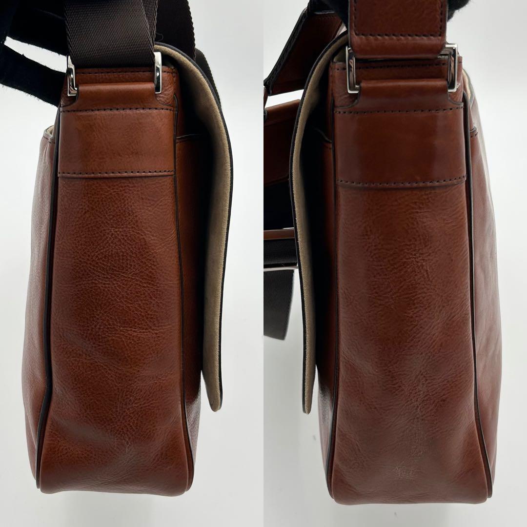 定価9.9万/美品✨ ココマイスター マットーネ ラージ ショルダーバッグ A4