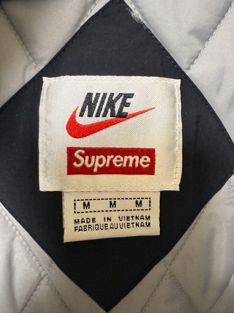 supreme×NIKE hooded sport jacket フード部紛失品