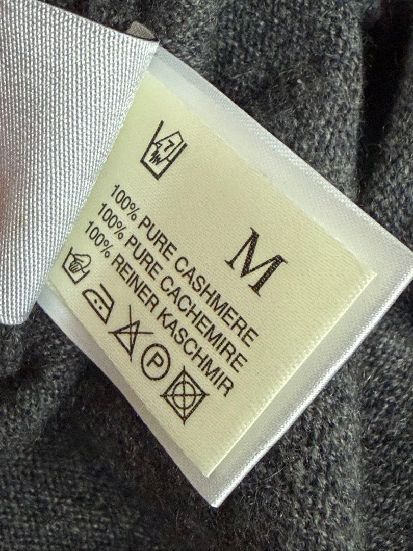 ルシアンペラフィネ正規品 カシミヤニット スカルセーター　vネックカーディガン