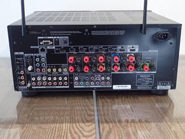 onkyo　中級AVアンプ TX-NR838　微難あり・アプリで便利・快調快音