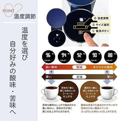 オーシャンリッチコーヒーメーカー