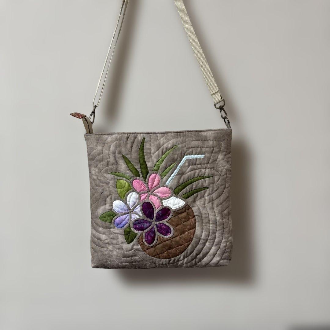 ハワイアンキルト★ショルダーバッグ★ハンドメイド