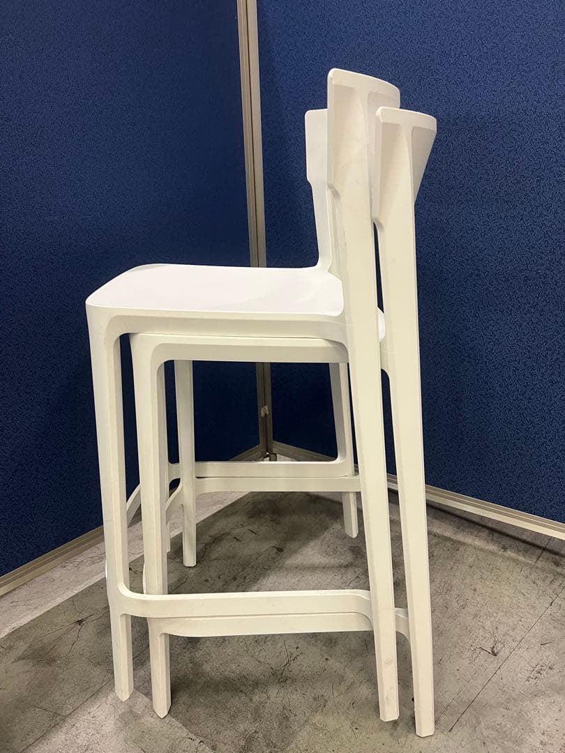 【2脚セット】カリガリス カウンターチェア スキンハイスツール　イタリア製