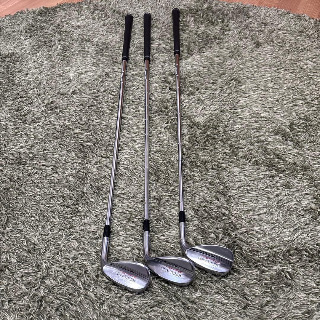 【値下げ交渉可】Kirklandカークランドゴルフクラブ　ウェッジ3本セット