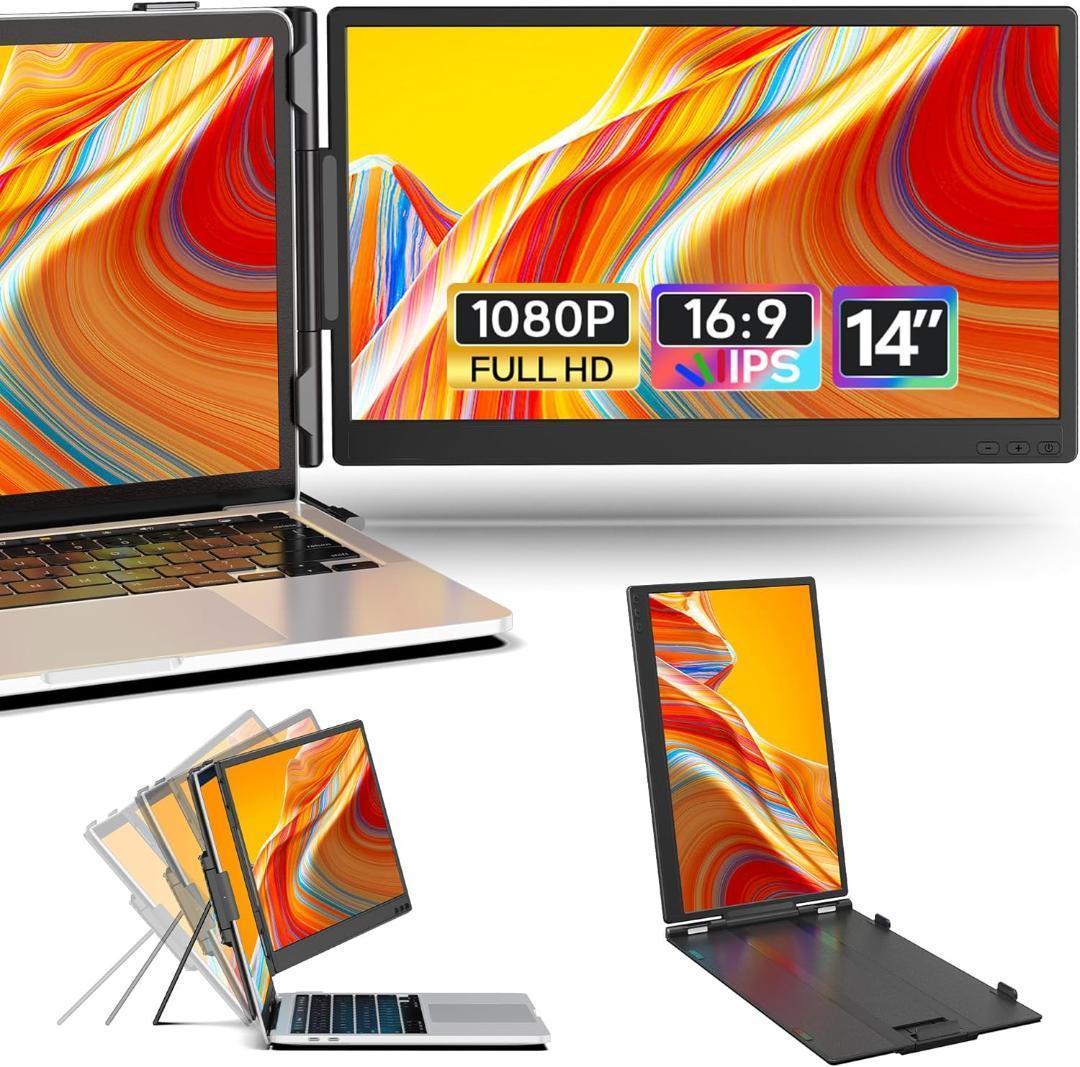 み*つ様 デュアルモニター 14インチ USB-C/HDMIポート付き　モニタ拡