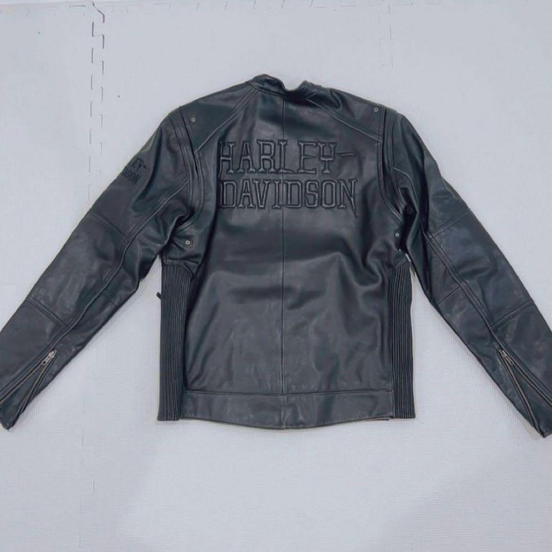 ハーレー　ライダースジャケット　シングル　ハーレーダビッドソン