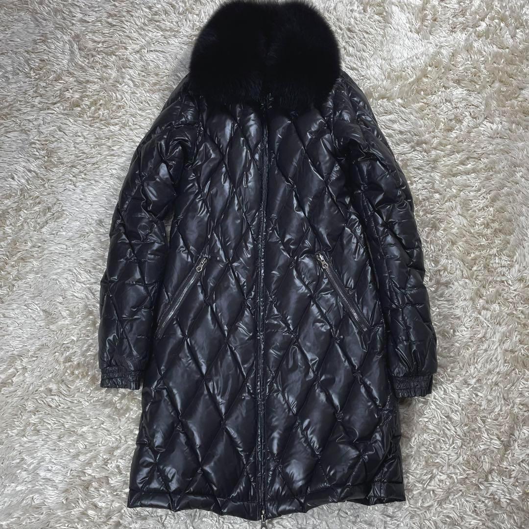 ✨美品デュベティカDriope ダウンコート　フォックス　ダイヤキルティング42