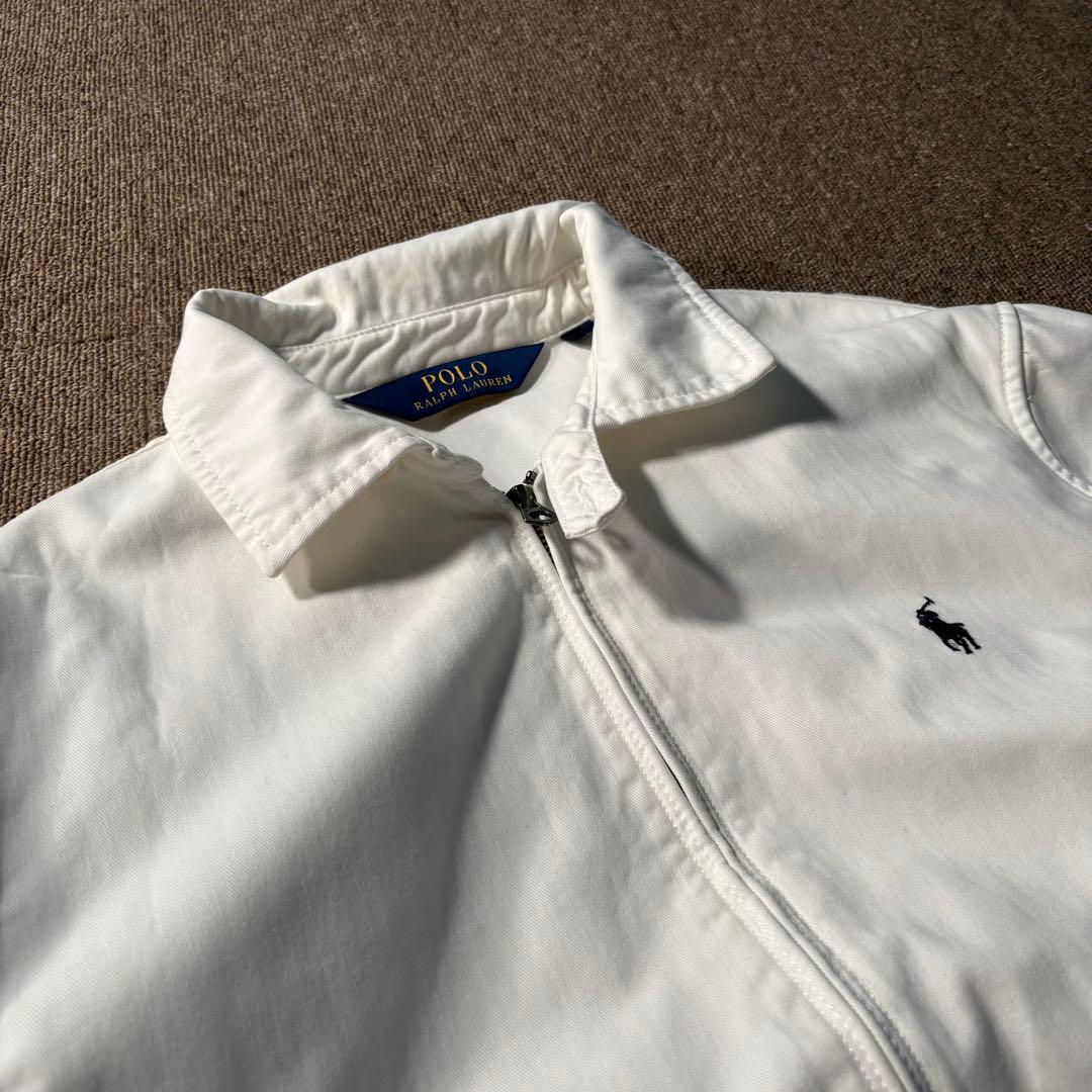POLO RALPH LAUREN スイングトップ ドリズラージャケット 白