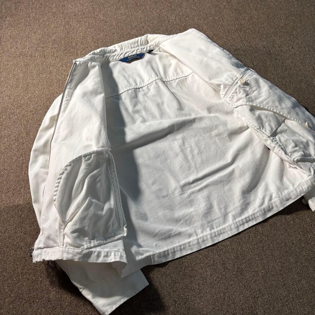 POLO RALPH LAUREN スイングトップ ドリズラージャケット 白