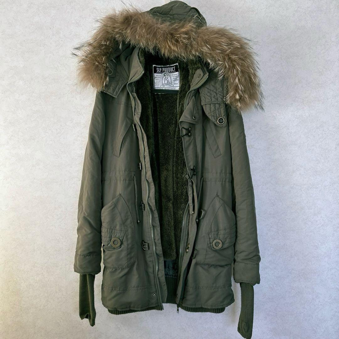 SLY ミリタリー モッズコート N3B ロング y2k 00's 平成ギャル