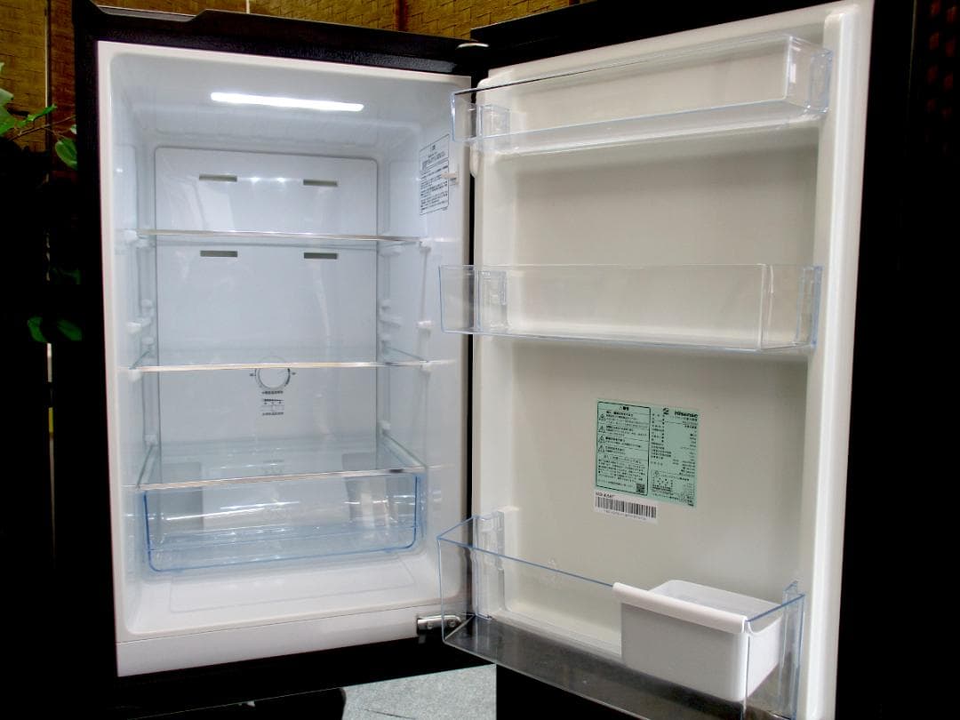 mitsusan専用 ハイセンス 冷蔵庫 ミラーブラック HR-G16AM